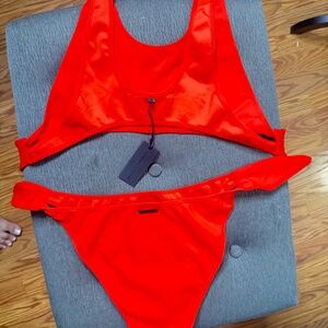 KENDALL AND KYLIE Red Bikini